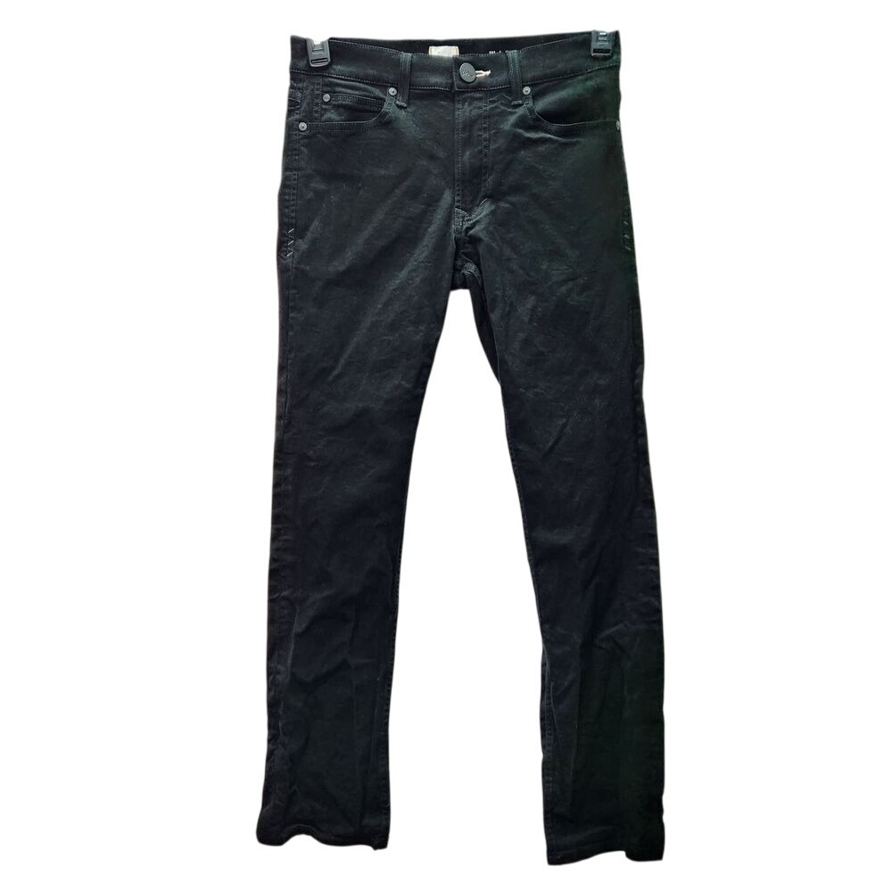 INC Pants Mens 30x32 Black Mercer Chino Straight Fit Cotton Pants‎ Slim Casual